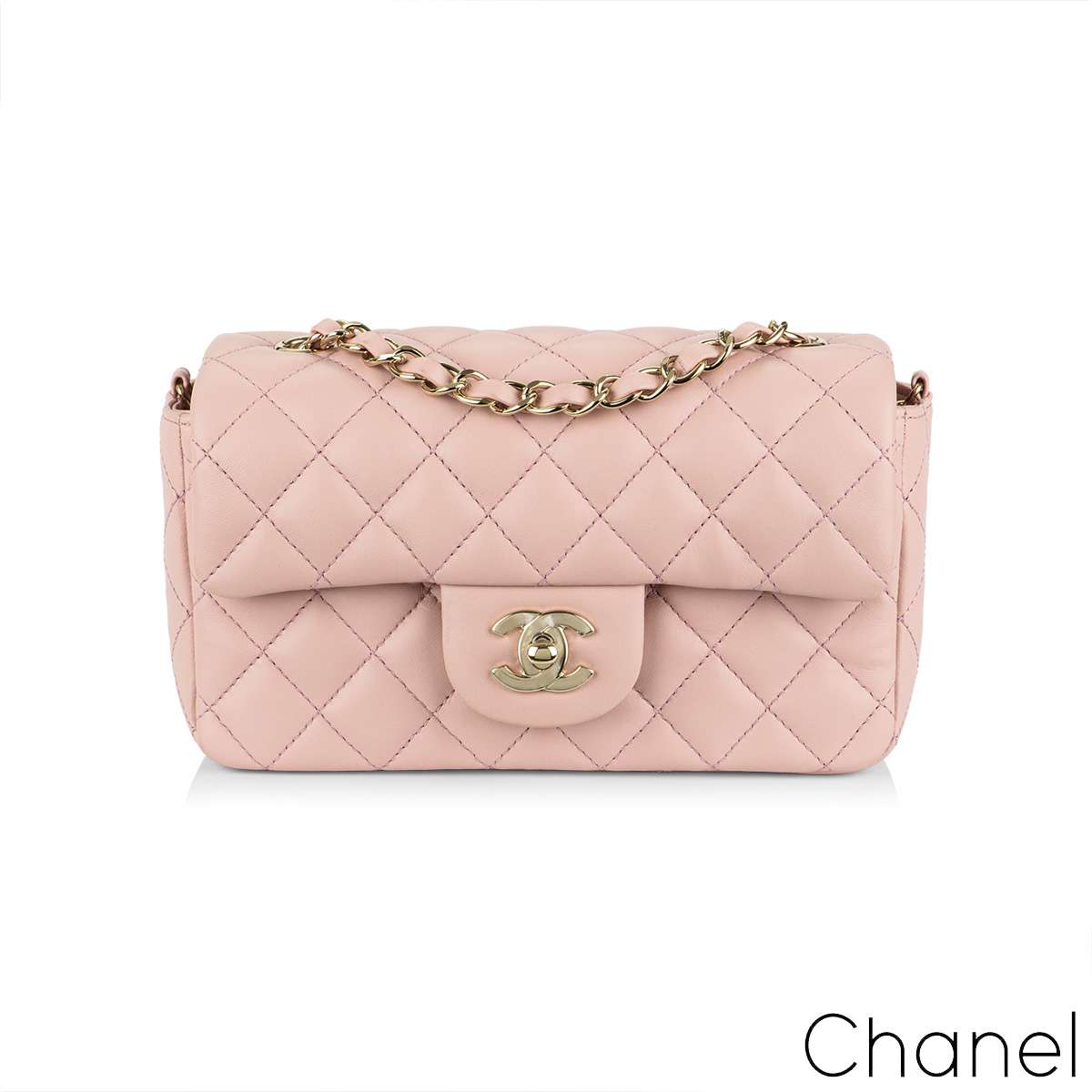 Timeless/classique leather crossbody bag Chanel Pink in Leather